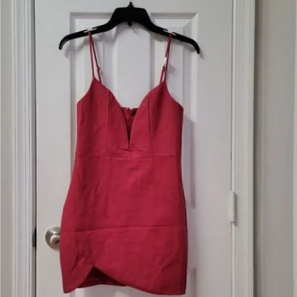 NBD Mini Dress In Red S - Picture 2 of 7